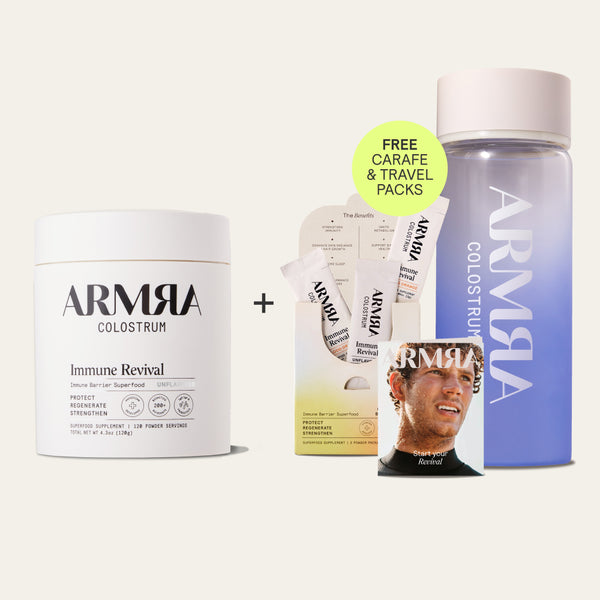 ARMRA Colostrum Immune Revival Jar | Welcome Kit