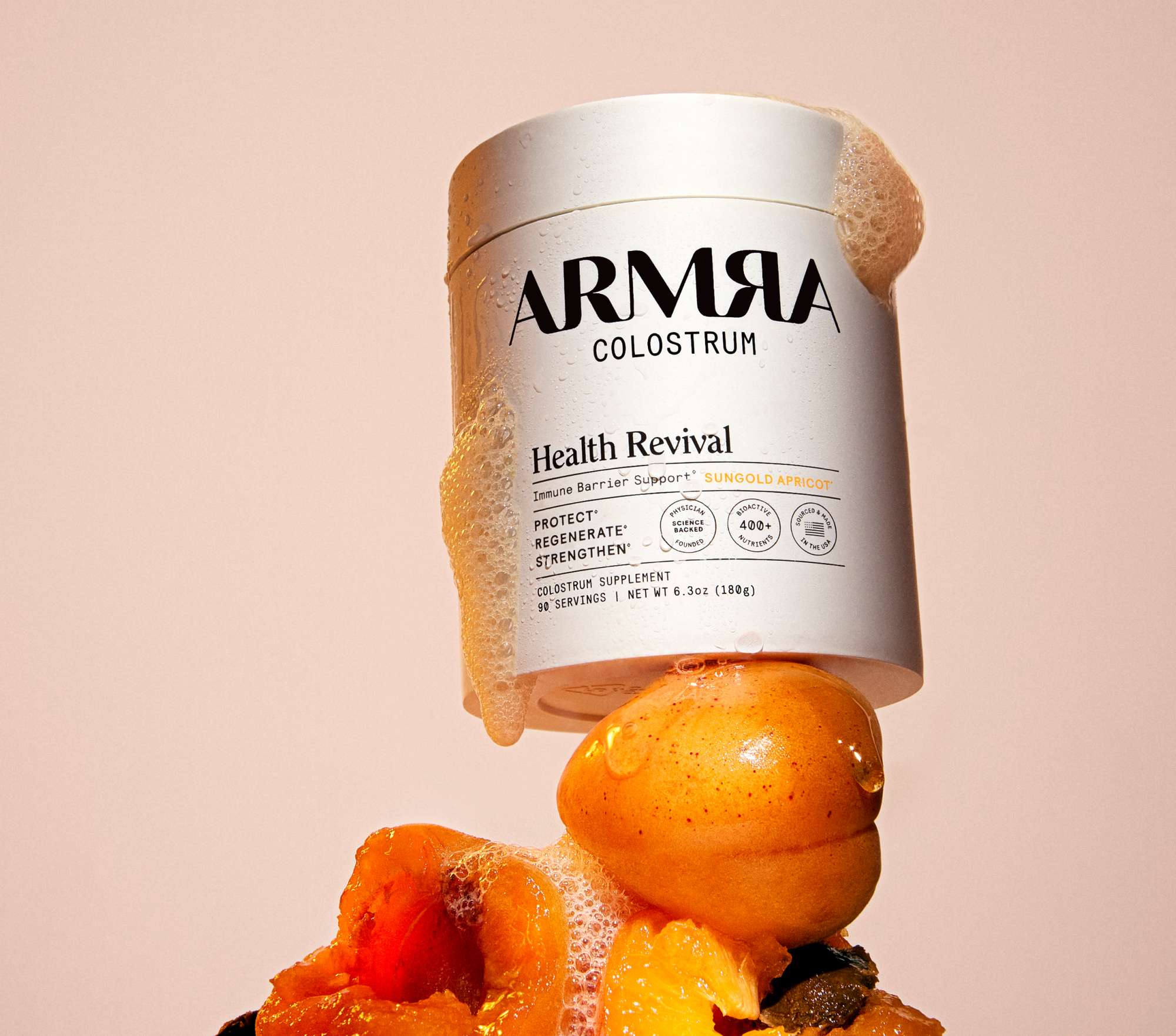 Jar of Sungold Apricot ARMRA