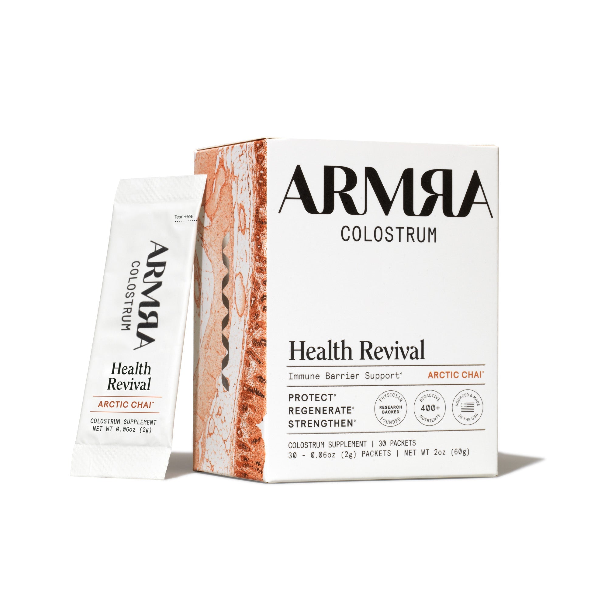 Immune Revival Arctic Chai Travel Sticks - ARMRA