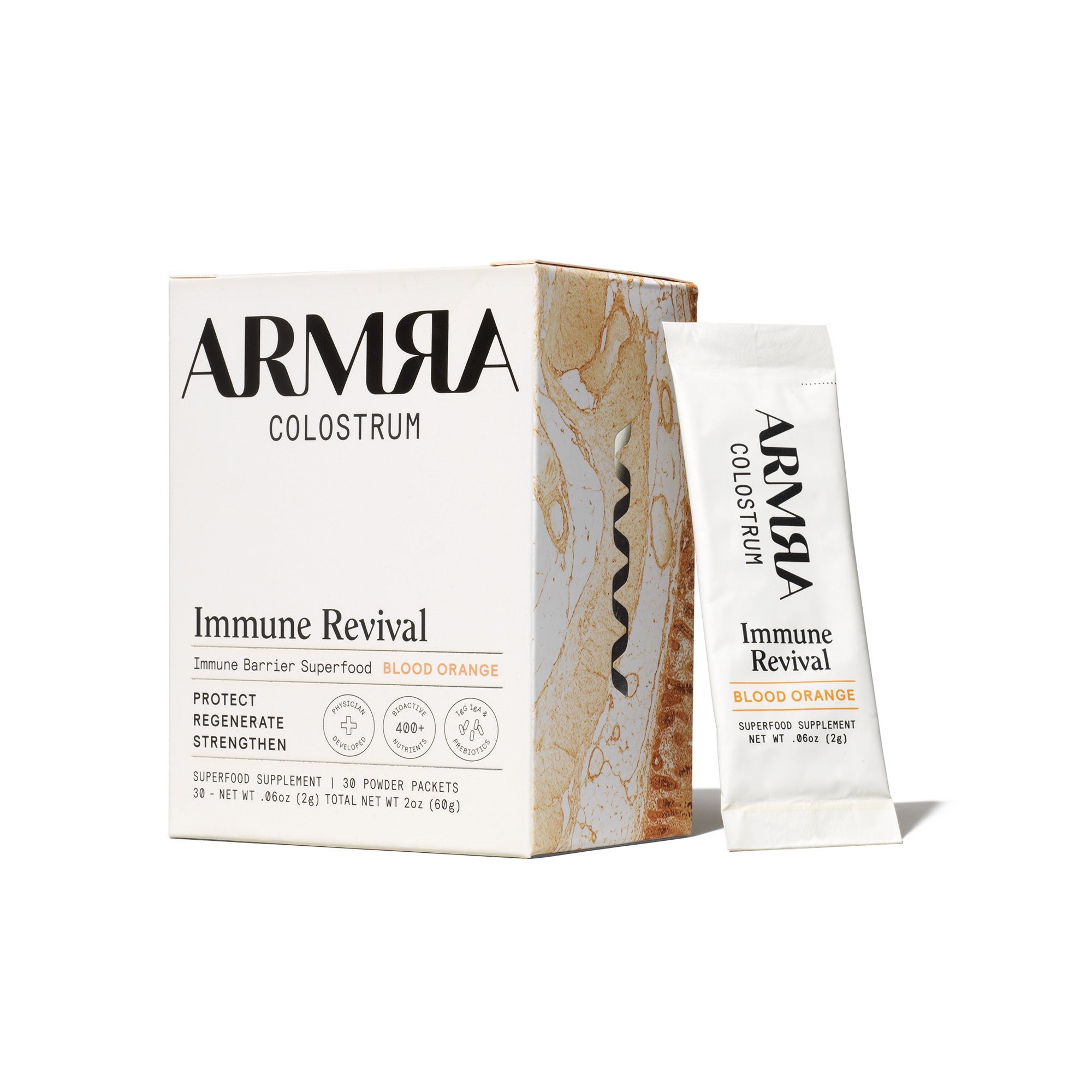 Immune Revival Blood Orange Travel Sticks - ARMRA