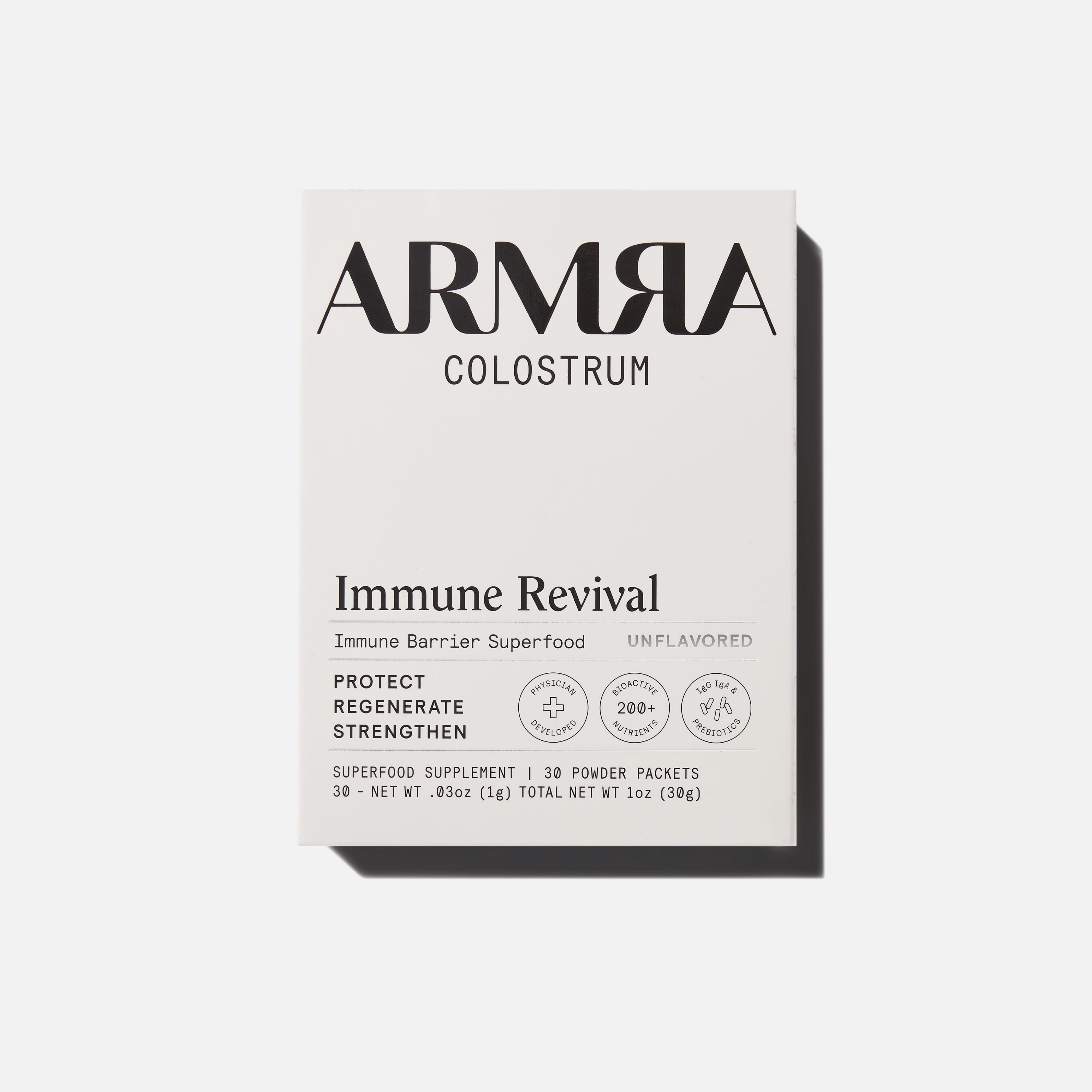 Immune Revival Unflavored Travel Sticks - ARMRA